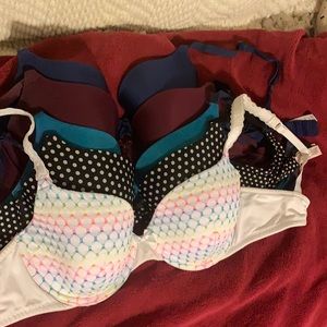 5 Victoria Secret 34C. Barely worn
